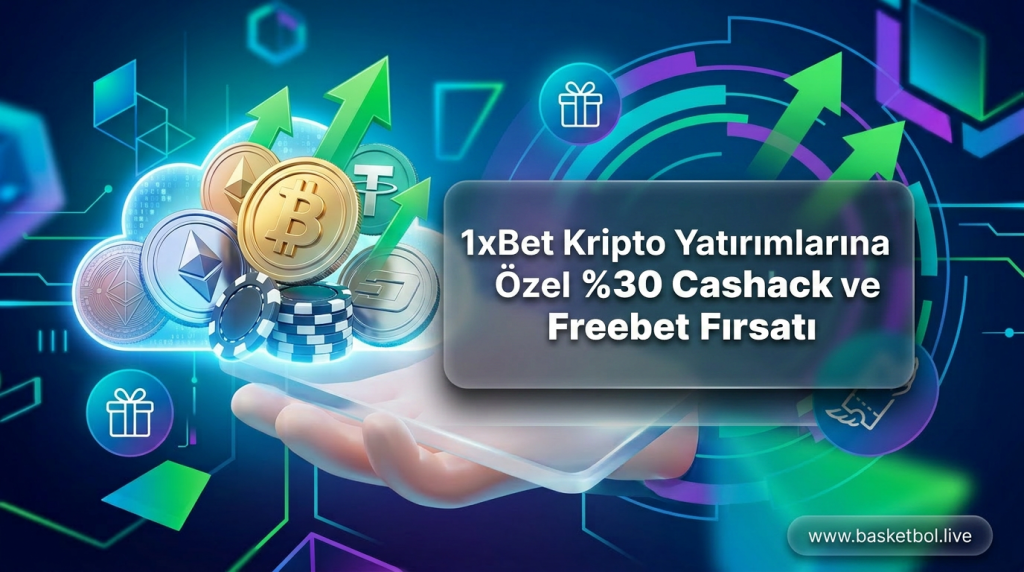 1xBet Kripto Yatırımlarına Özel Cashback ve Freebet Fırsatı - 1xBet kripto cashback